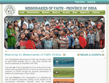 Tablet Screenshot of mfindia.org